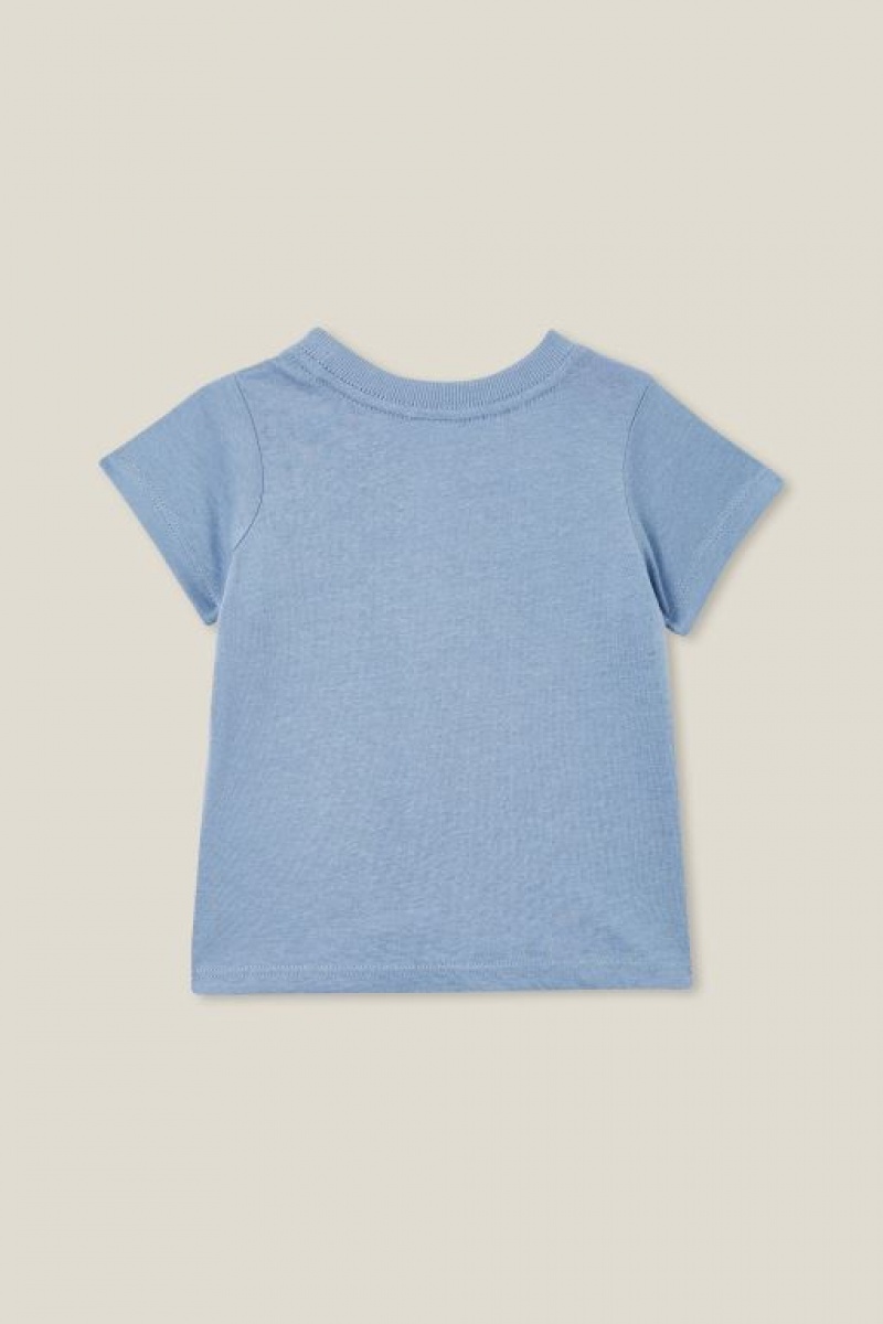 Cotton On Jamie Short Sleeve Baby T Shirts Blue | pr3LncDobqQ