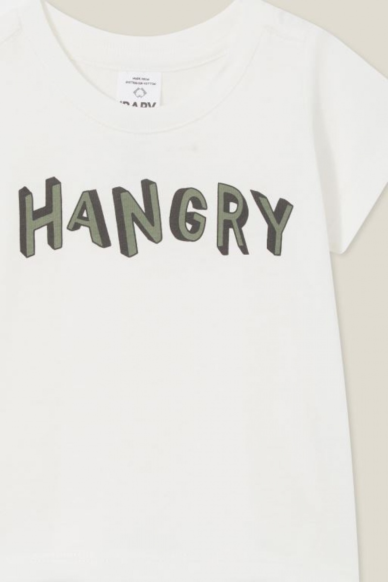 Cotton On Jamie Short Sleeve Baby T Shirts Light Yellow | ANRJVGaqZRk