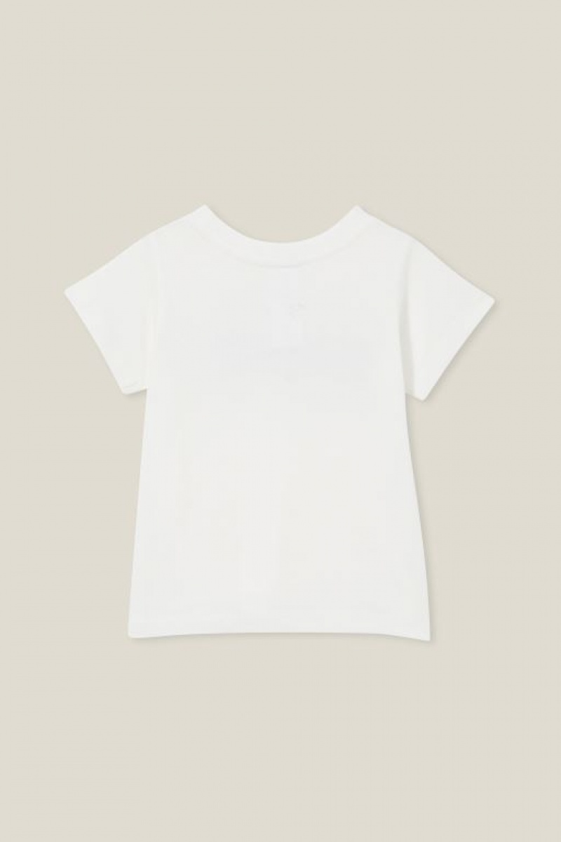 Cotton On Jamie Short Sleeve Baby T Shirts Light Yellow | ANRJVGaqZRk