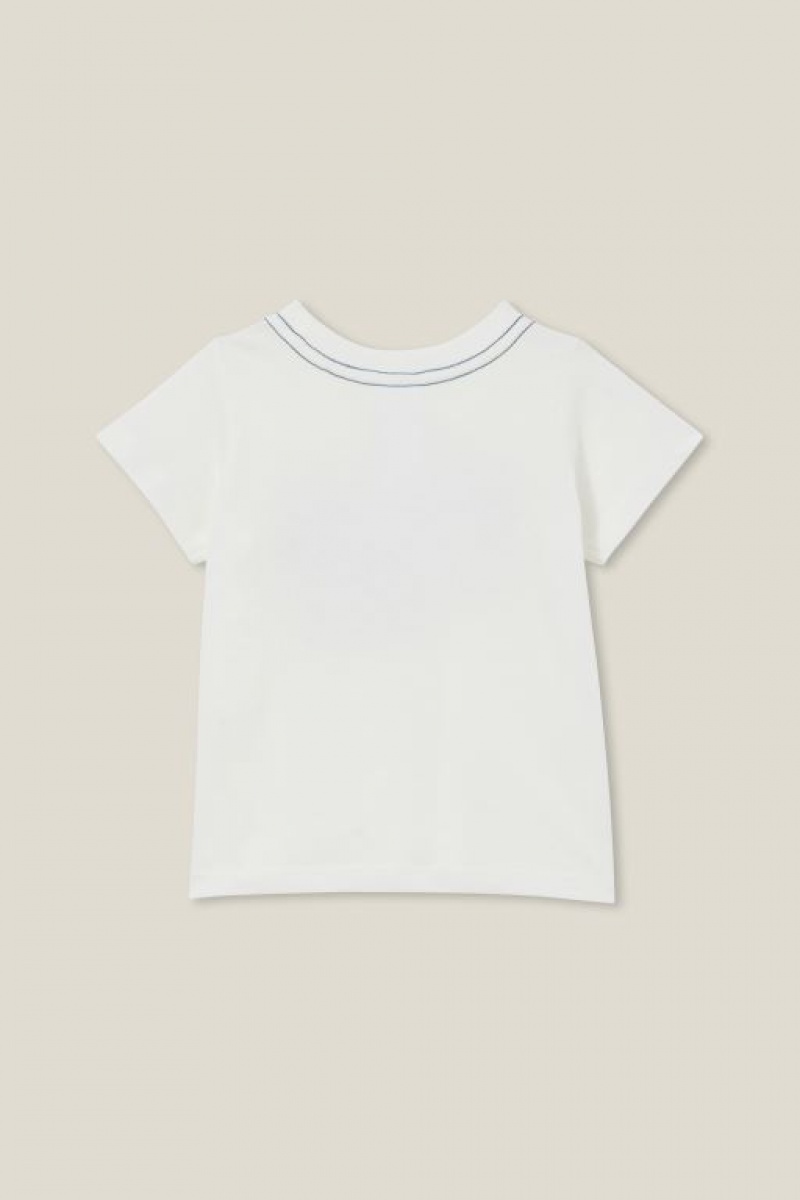 Cotton On Jamie Short Sleeve Baby T Shirts Light Yellow | 7Hqdej9QWVa