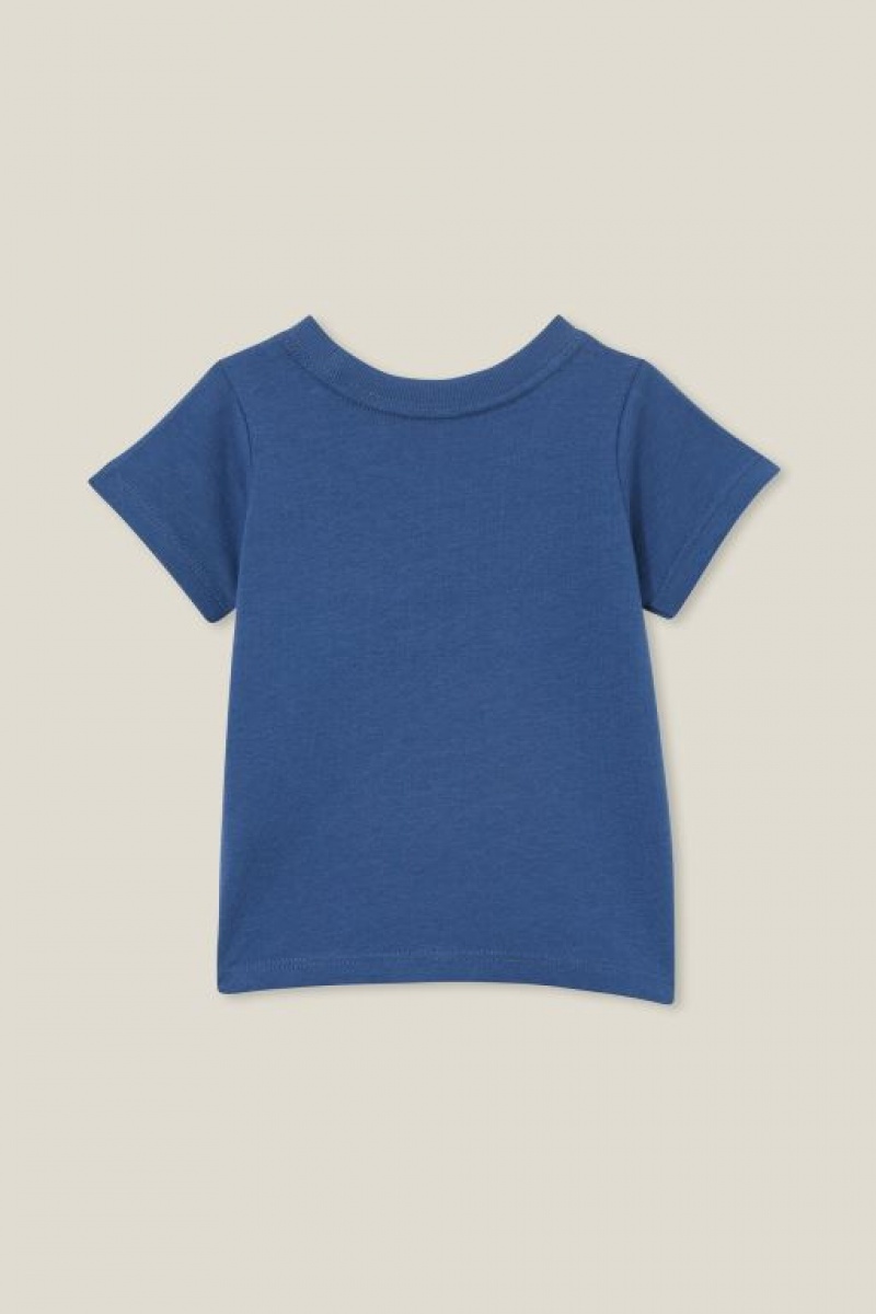 Cotton On Jamie Short Sleeve Baby T Shirts Blue | tvBAXXtqNBo