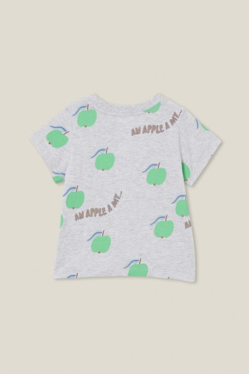 Cotton On Jamie Short Sleeve Baby T Shirts Cloud | eFrUKpdIliH