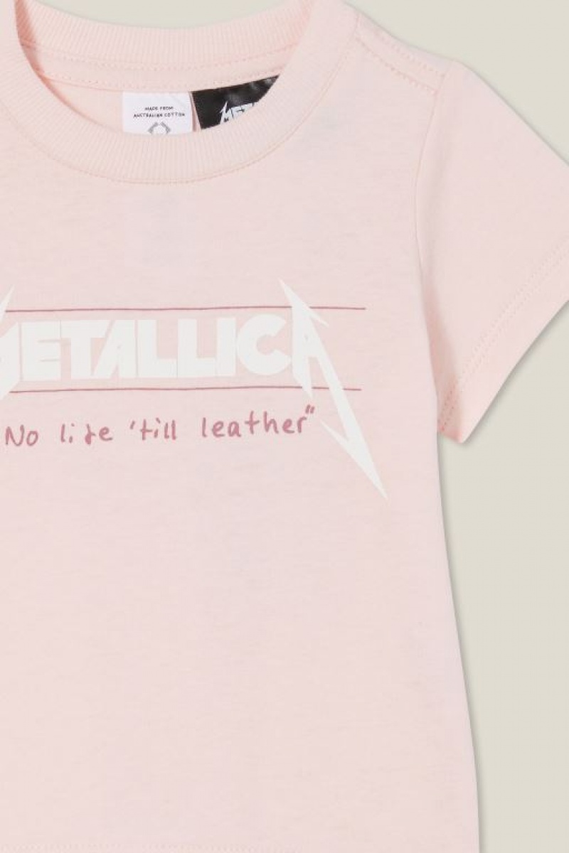 Cotton On Jamie Short Sleeve License Baby T Shirts Pink | gp61Pb9u4lV