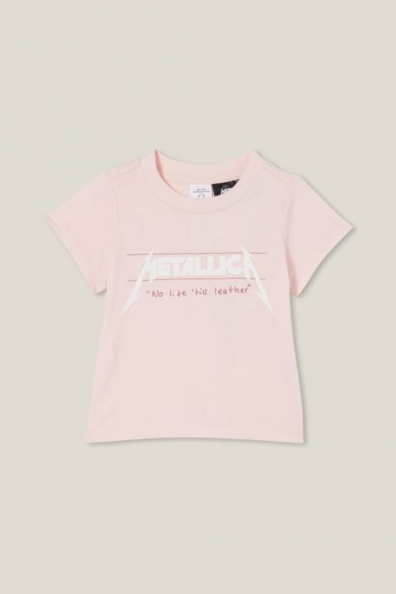 Cotton On Jamie Short Sleeve License Baby T Shirts Pink | gp61Pb9u4lV