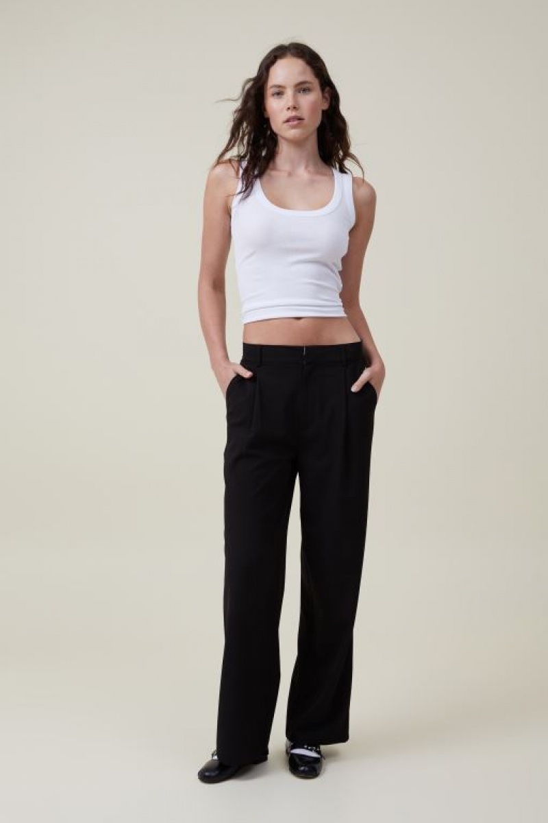 Cotton On Jamie Suiting Women\'s Pants Black | Ns9qvqq0l30
