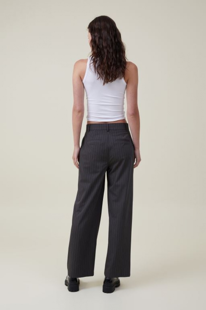 Cotton On Jamie Suiting Women's Pants Grey | n3a32dvwmcV