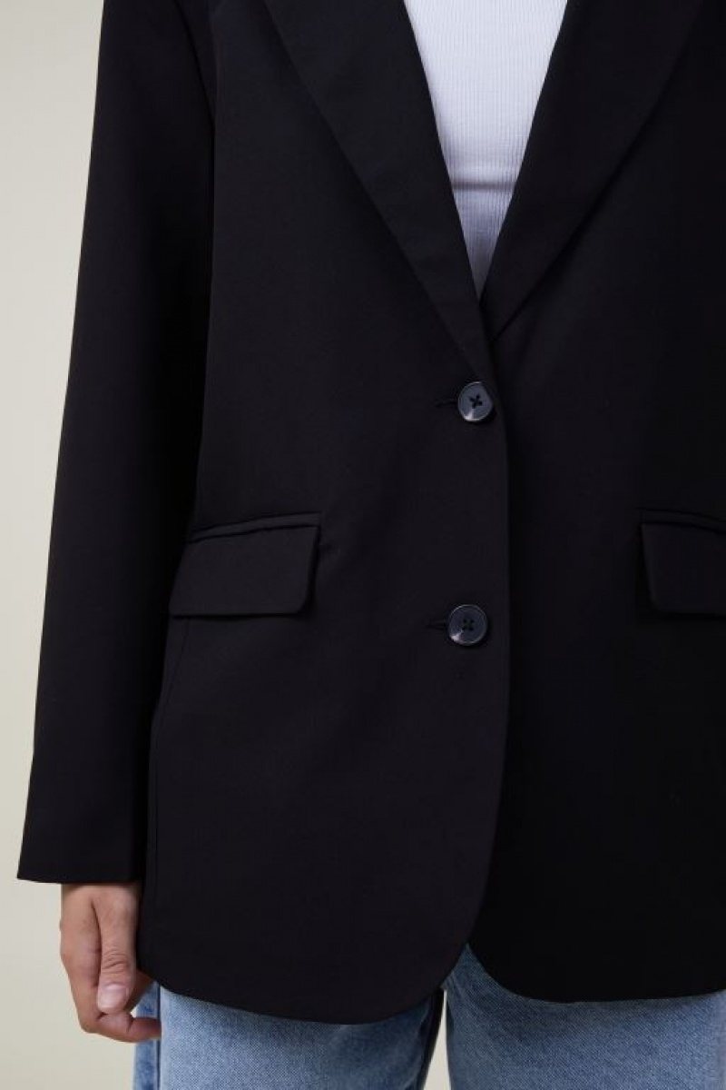 Cotton On Jamie Women's Blazers Black | t21jkOXc8io