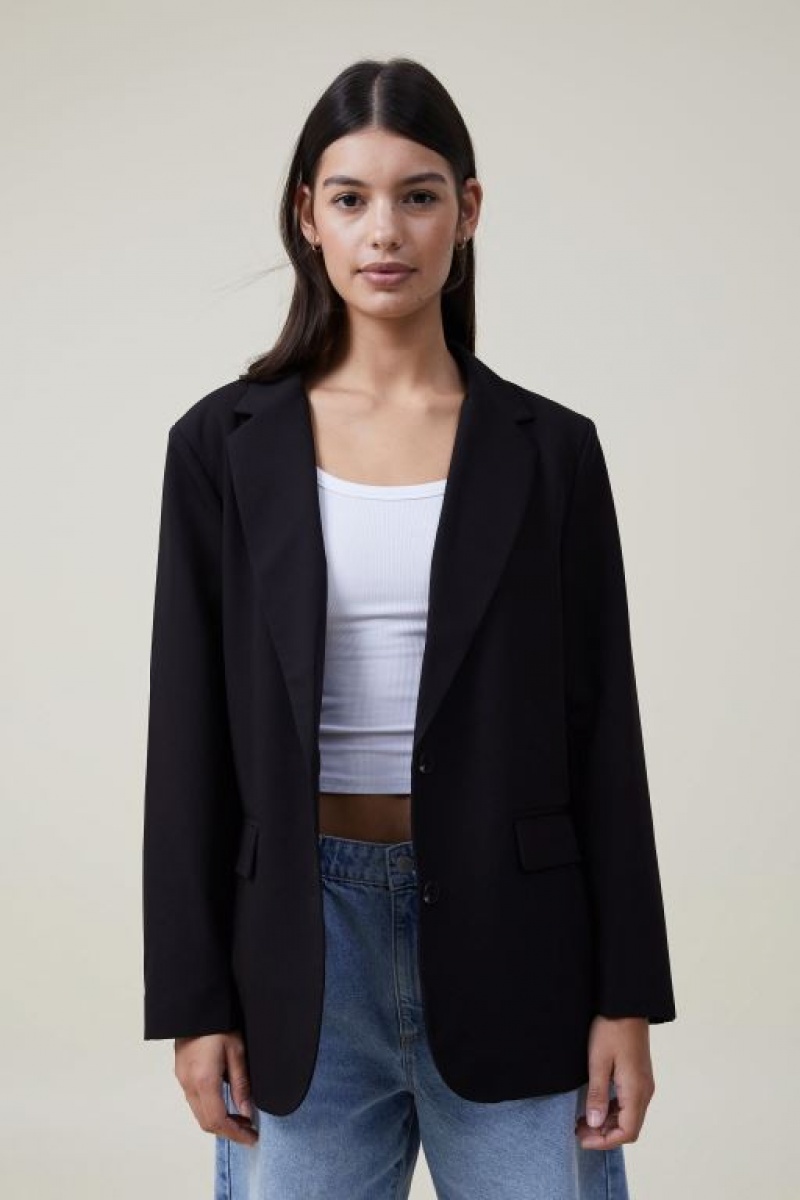 Cotton On Jamie Women\'s Blazers Black | t21jkOXc8io