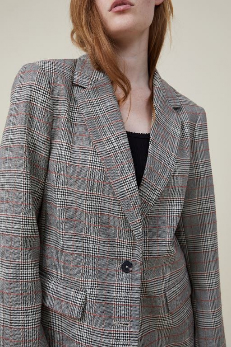Cotton On Jamie Women's Blazers Neutral | BtKIs3MTeHQ