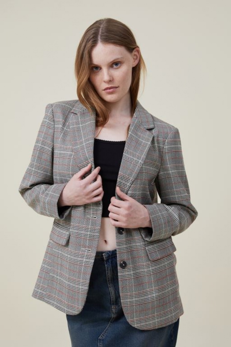 Cotton On Jamie Women\'s Blazers Neutral | BtKIs3MTeHQ