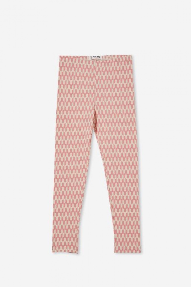 Cotton On Jess Tights Girls\' Pants Caramel | Y1cZAp3WLcs