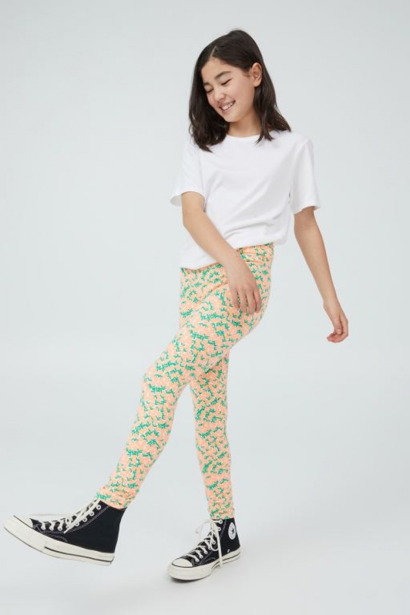 Cotton On Jess Tights Girls' Pants Fizzy | FMtVVB0aprD