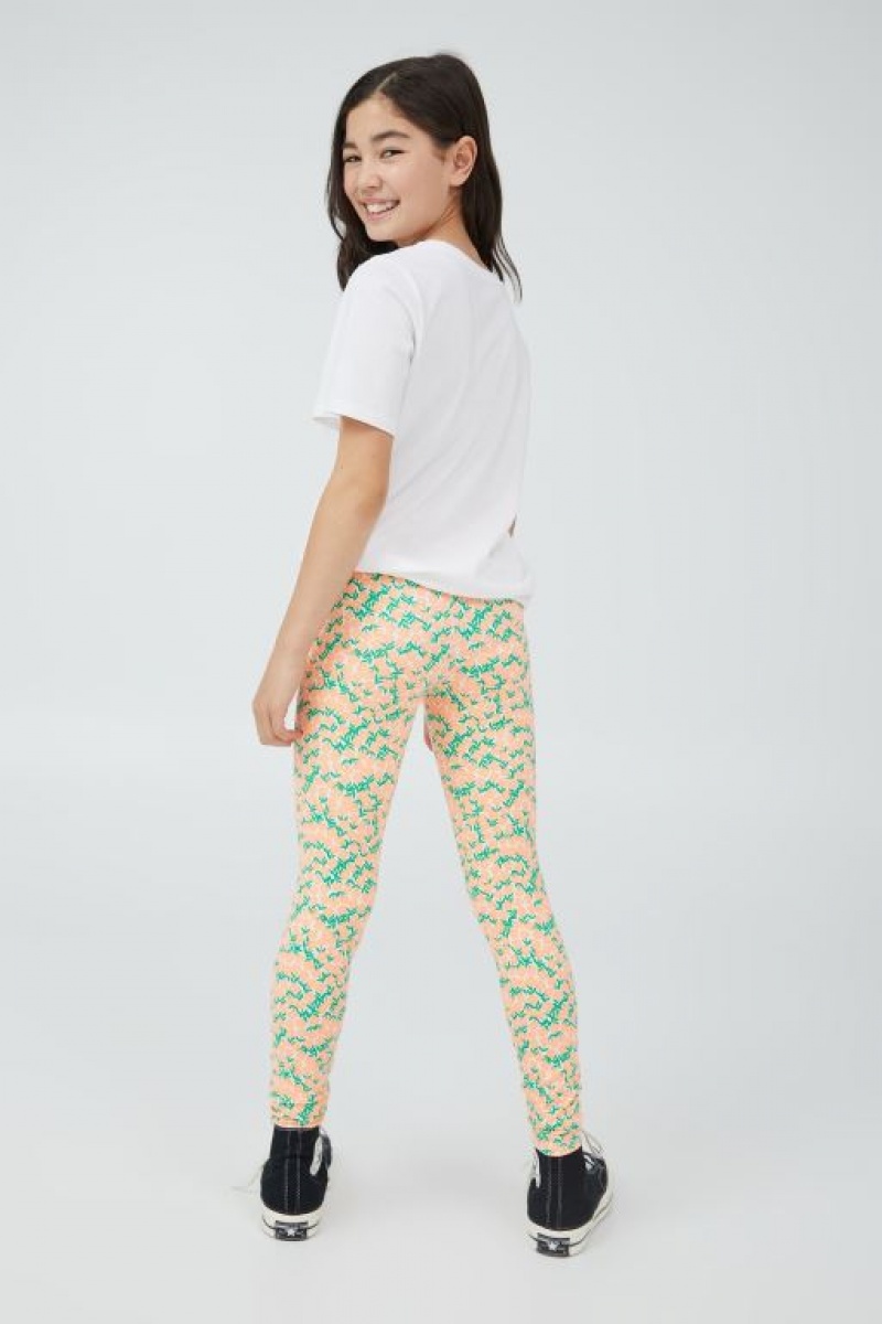 Cotton On Jess Tights Girls' Pants Fizzy | FMtVVB0aprD