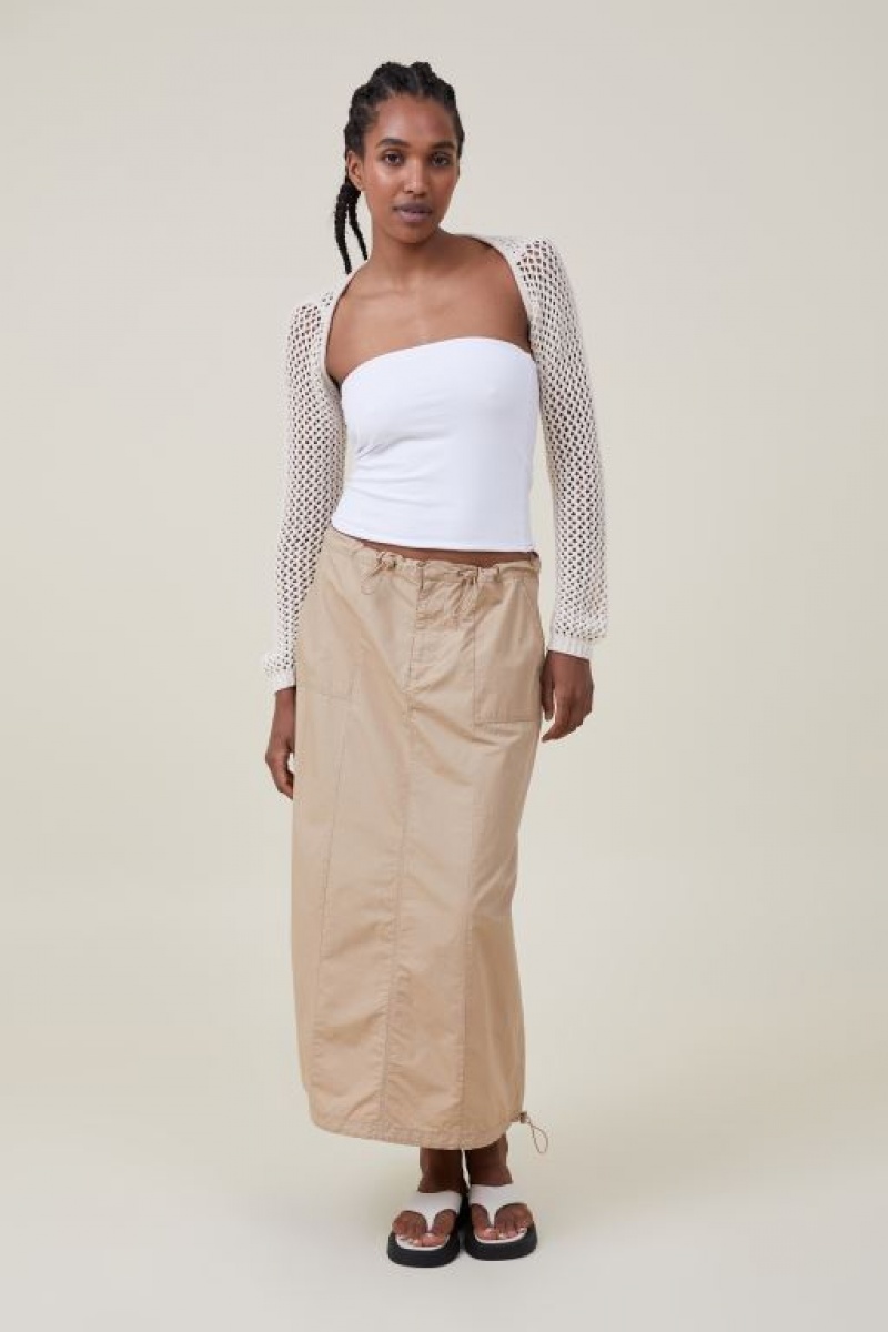 Cotton On Jessica Tube Women's Tanks White | sflpPBSNAZh