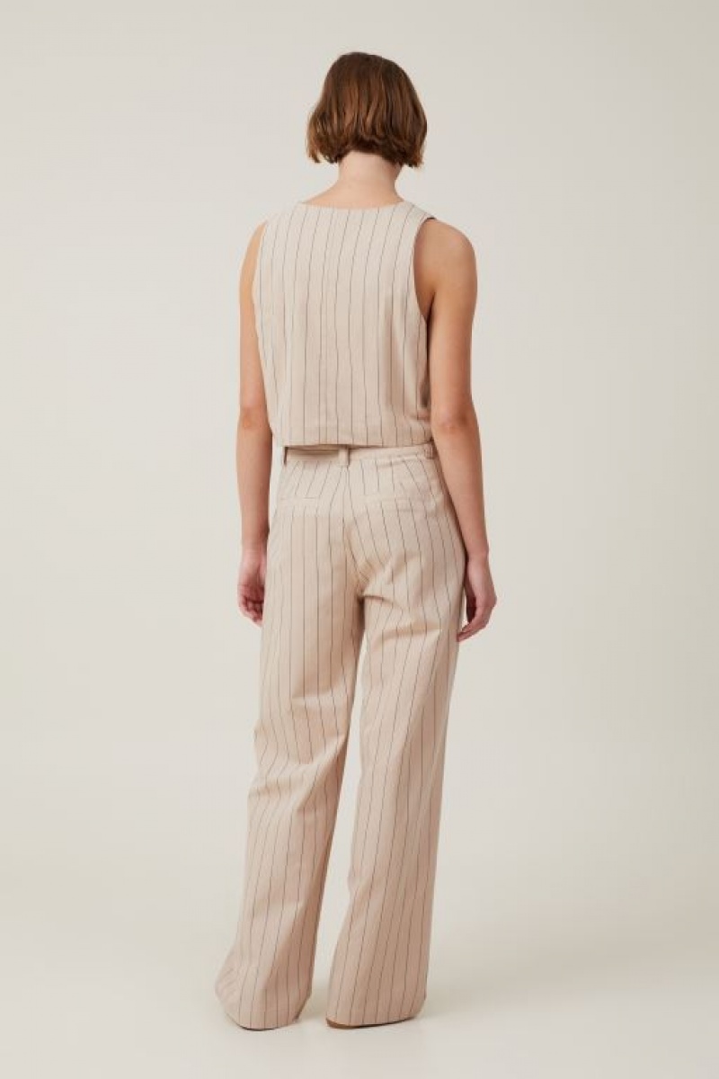 Cotton On Jude Suiting Women's Pants Grey | FmQkrbjsvwd