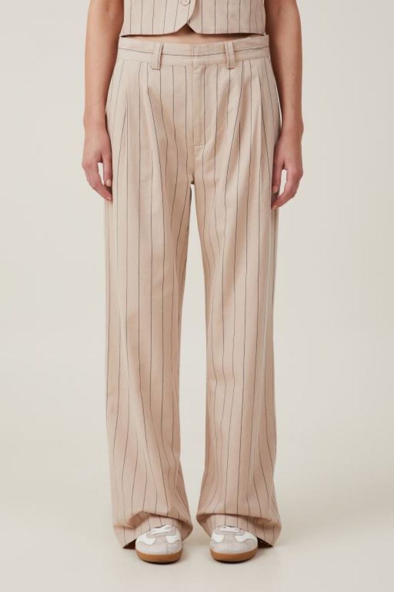 Cotton On Jude Suiting Women's Pants Grey | FmQkrbjsvwd