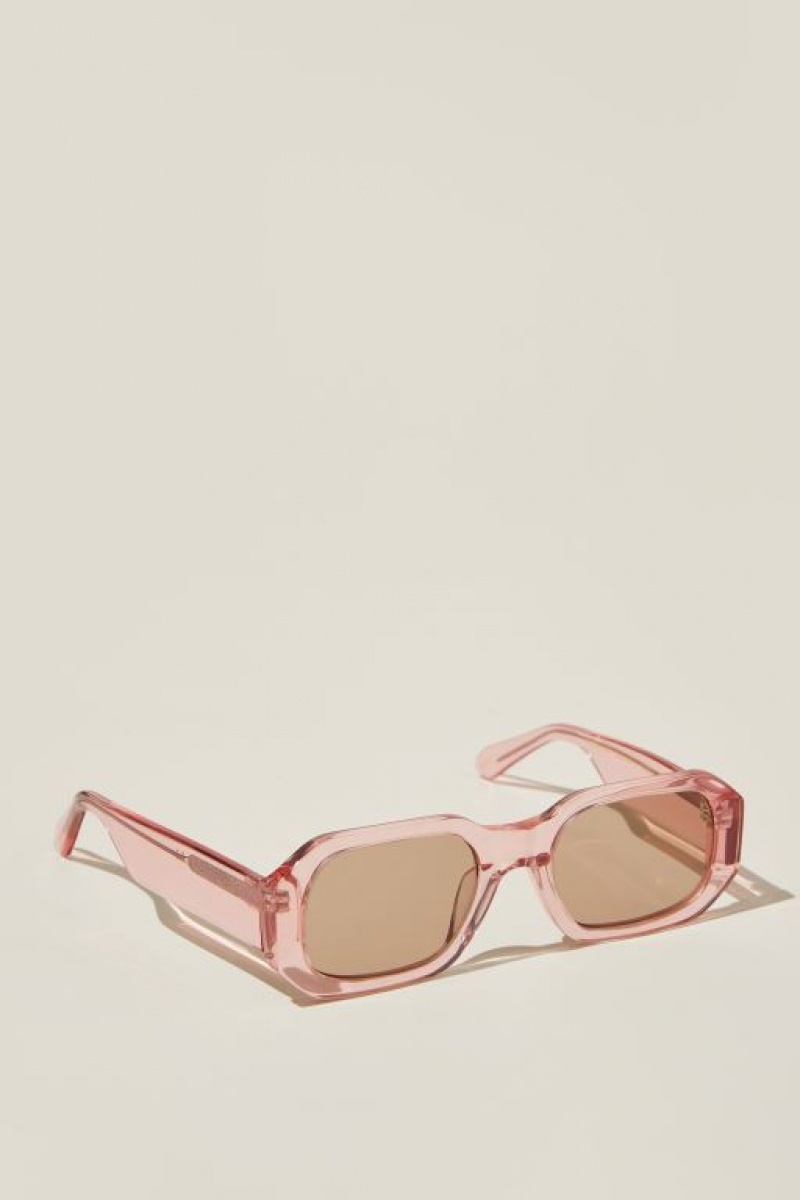 Cotton On Kennedy Square Women's Sunglasses Pink | PkiJScYnqTz