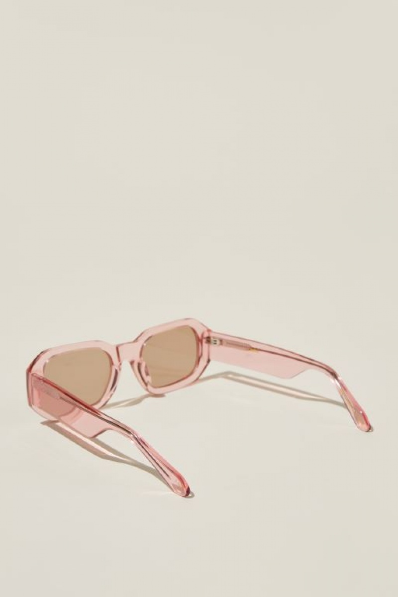 Cotton On Kennedy Square Women's Sunglasses Pink | PkiJScYnqTz