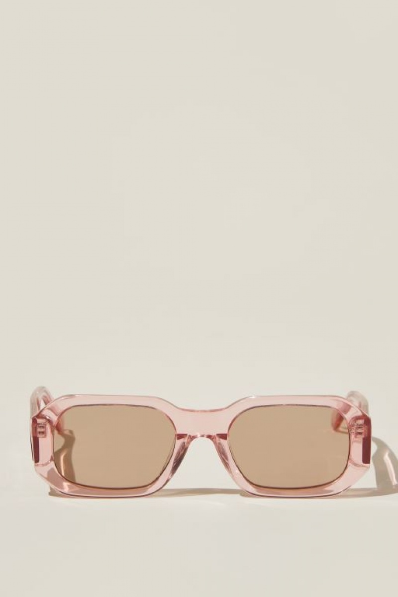 Cotton On Kennedy Square Women\'s Sunglasses Pink | PkiJScYnqTz