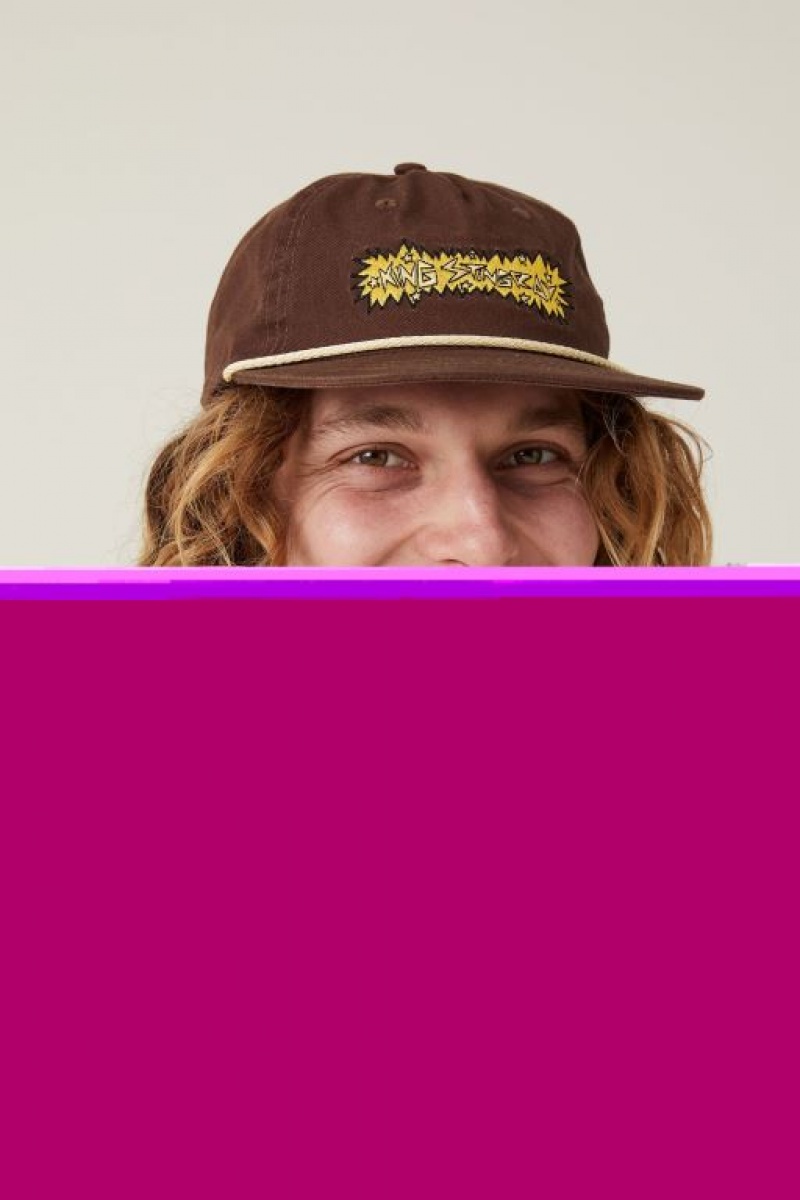 Cotton On King Stringray 5 Panel Graphic Men's Caps Lcn | HMChOvQkEWh
