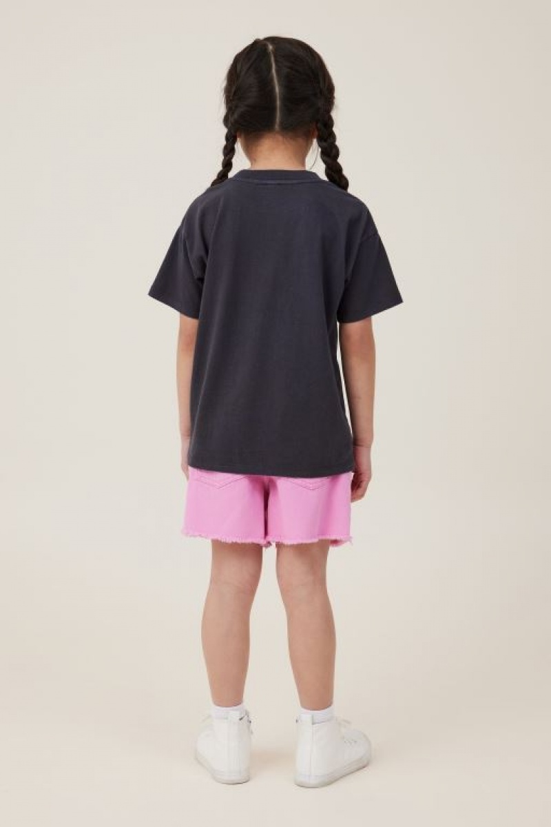 Cotton On Kyla Denim Girls' Shorts Pink | eZcr6hpqBVW
