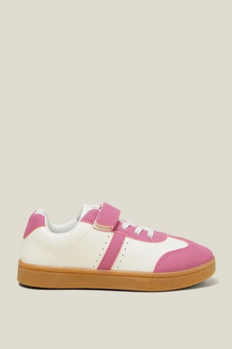 Cotton On Lenny Retro Girls\' Sneakers Pink | lrI1Nxltyst