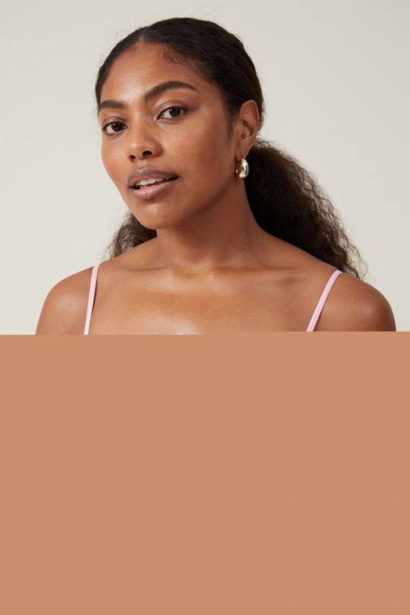 Cotton On Lexi Shirred Women's Maxi Dress Pink | Kp1Bgxl1OhL