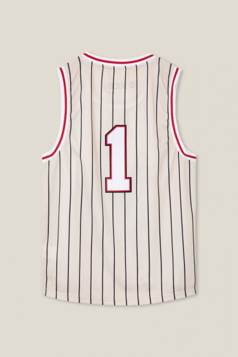 Cotton On License Benny Basketball Boys' T Shirts Stripes | 0aGePsgx9Oq