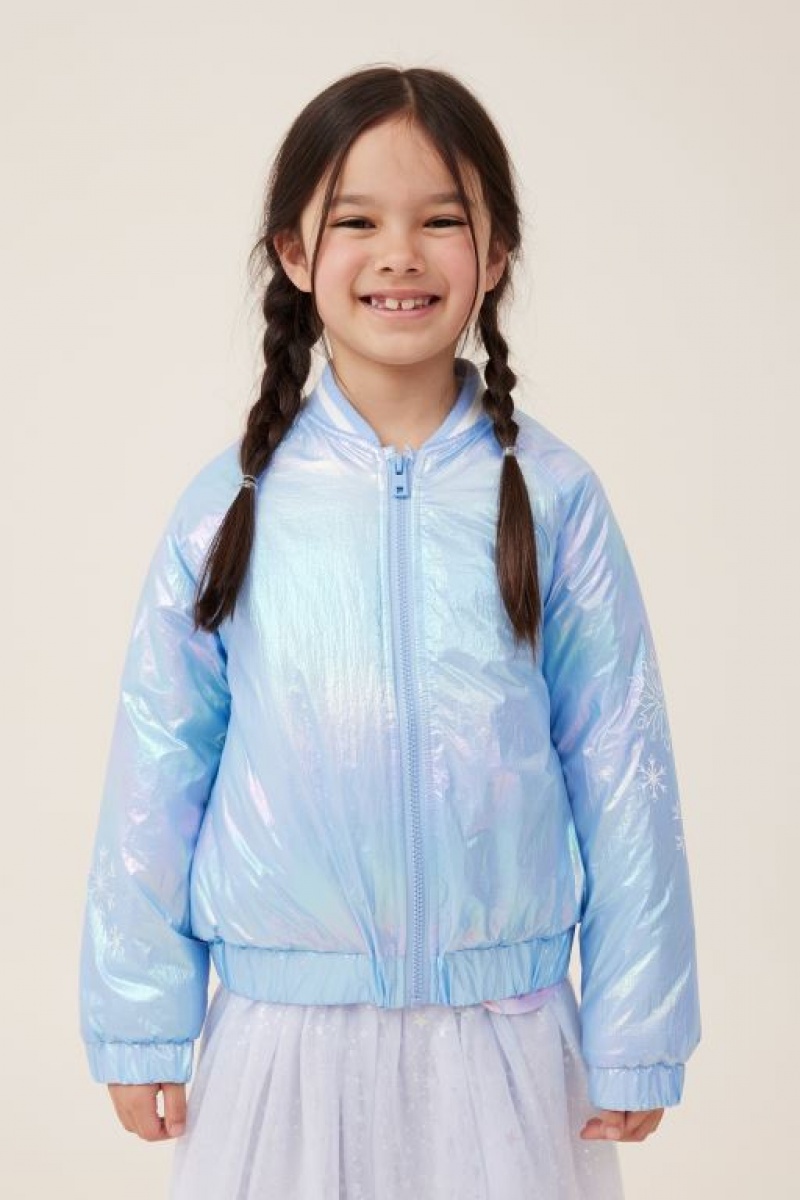 Cotton On License Bomber Girls' Jackets Blue | ARlEiEoa4EG