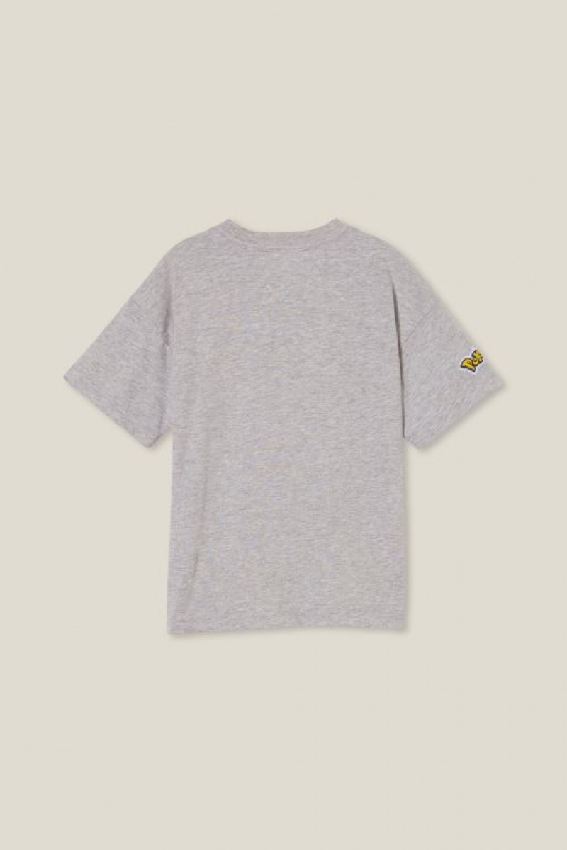 Cotton On License Drop Shoulder Short Sleeve Boys' T Shirts Grey | Zf3n8GUTFOw