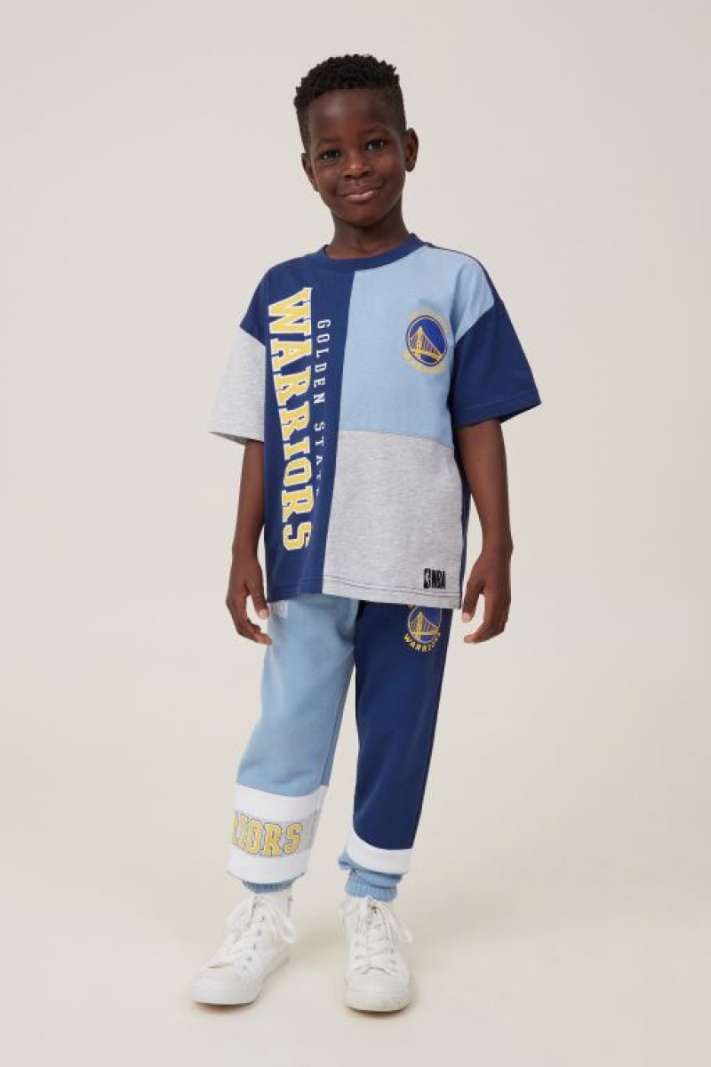 Cotton On License Drop Shoulder Short Sleeve Boys' T Shirts Blue | TfKVmh76wp3