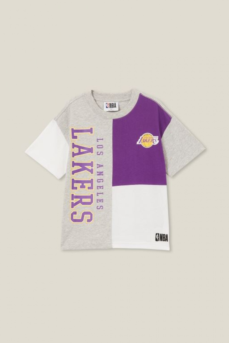 Cotton On License Drop Shoulder Short Sleeve Boys' T Shirts Grey | e7szwMsVU8L