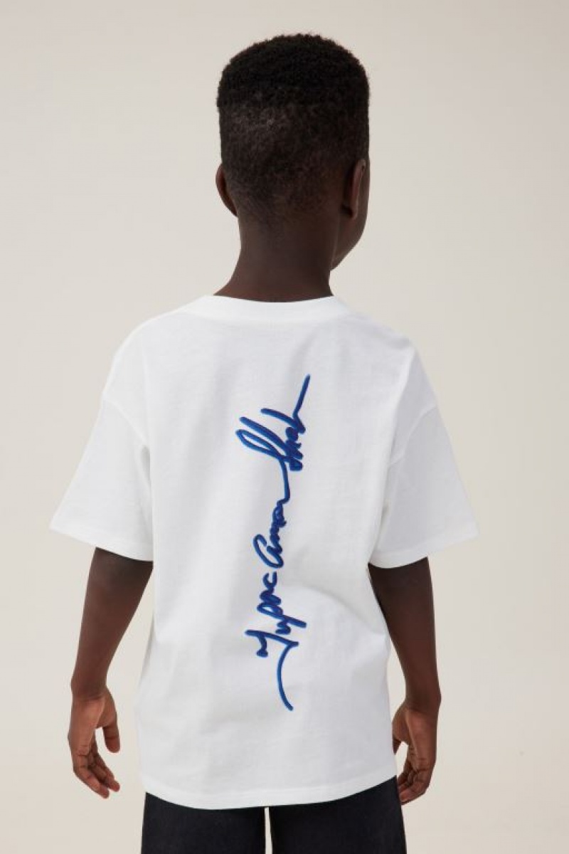 Cotton On License Drop Shoulder Short Sleeve Boys' T Shirts Light Yellow | T73Edq83FiU