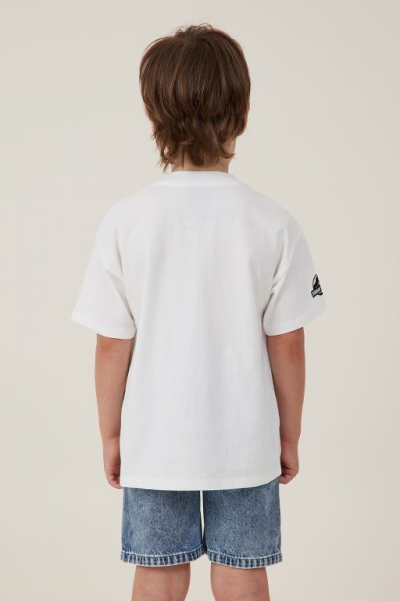 Cotton On License Drop Shoulder Short Sleeve Boys' T Shirts Light Yellow | U8EWqGR5E9j