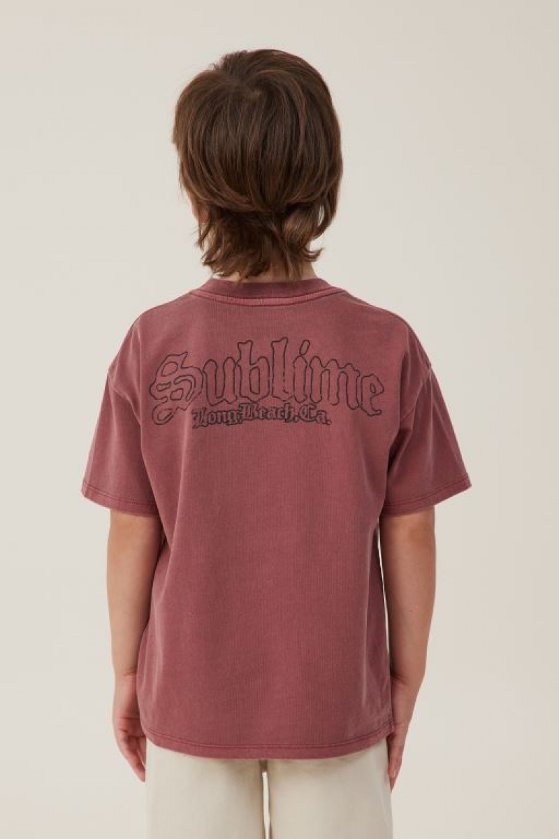 Cotton On License Drop Shoulder Short Sleeve Boys' T Shirts Lcn | rFa7HpHwtHB