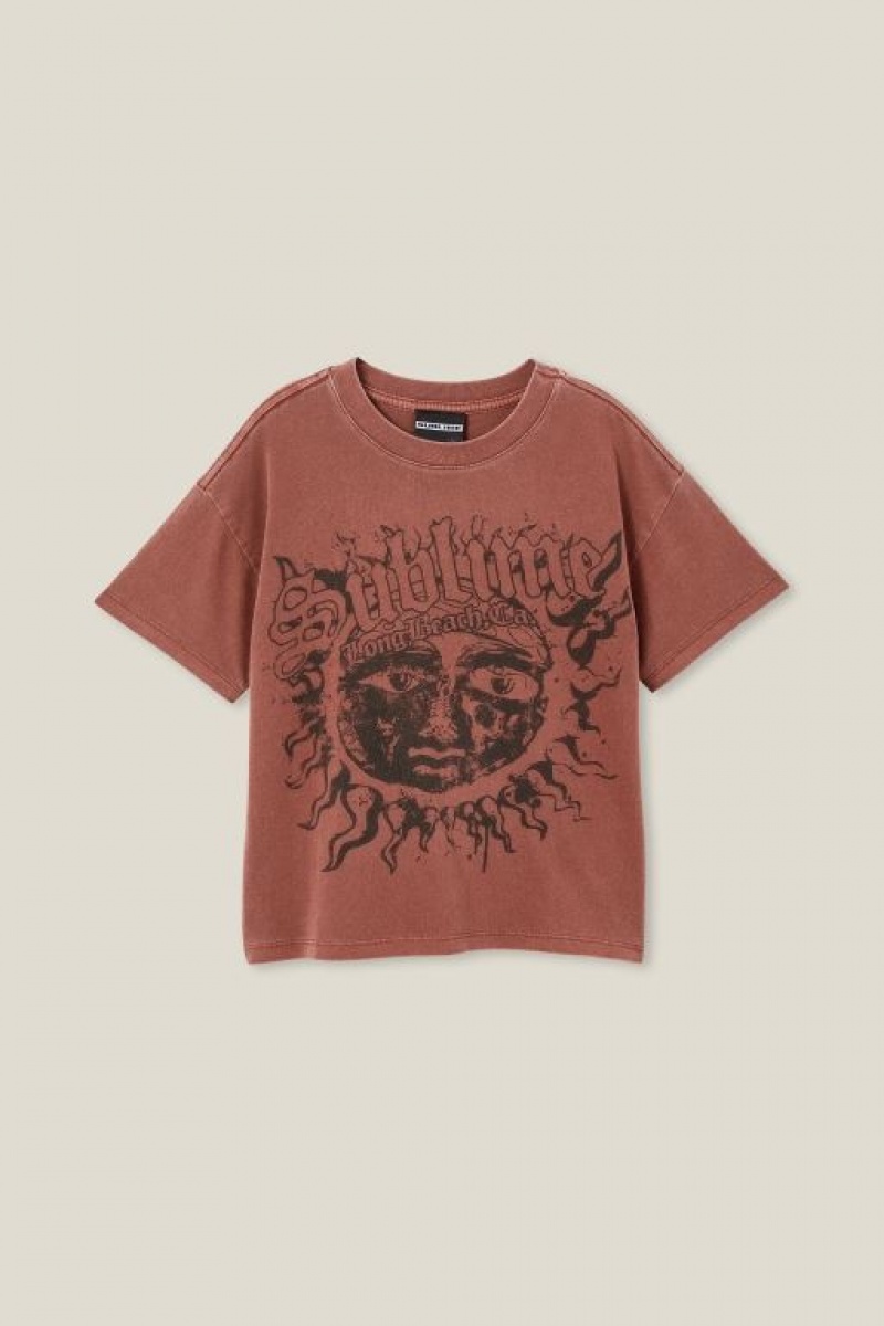 Cotton On License Drop Shoulder Short Sleeve Boys' T Shirts Lcn | rFa7HpHwtHB
