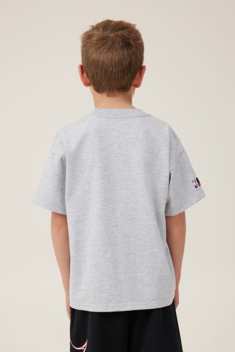 Cotton On License Drop Shoulder Short Sleeve Boys' T Shirts Grey | vgp9lt5izcG