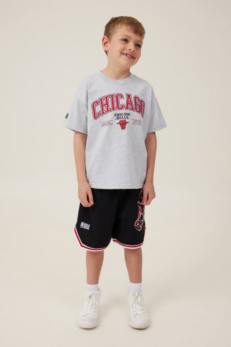 Cotton On License Drop Shoulder Short Sleeve Boys' T Shirts Grey | vgp9lt5izcG