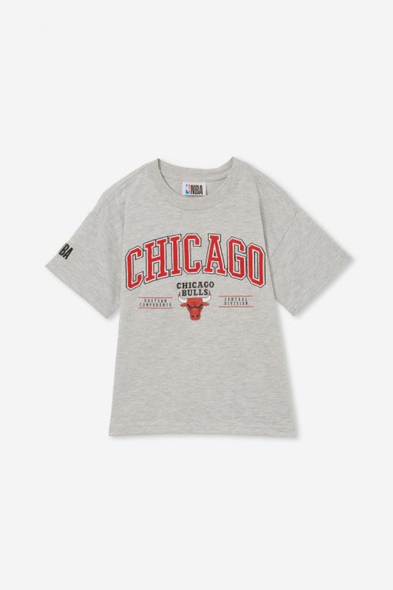 Cotton On License Drop Shoulder Short Sleeve Boys' T Shirts Grey | vgp9lt5izcG