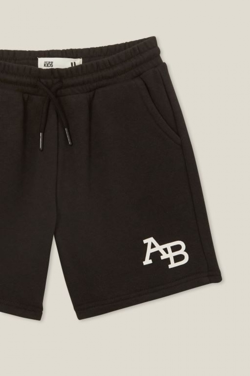 Cotton On License Fleece Boys' Shorts Black | IClzBey3ugN