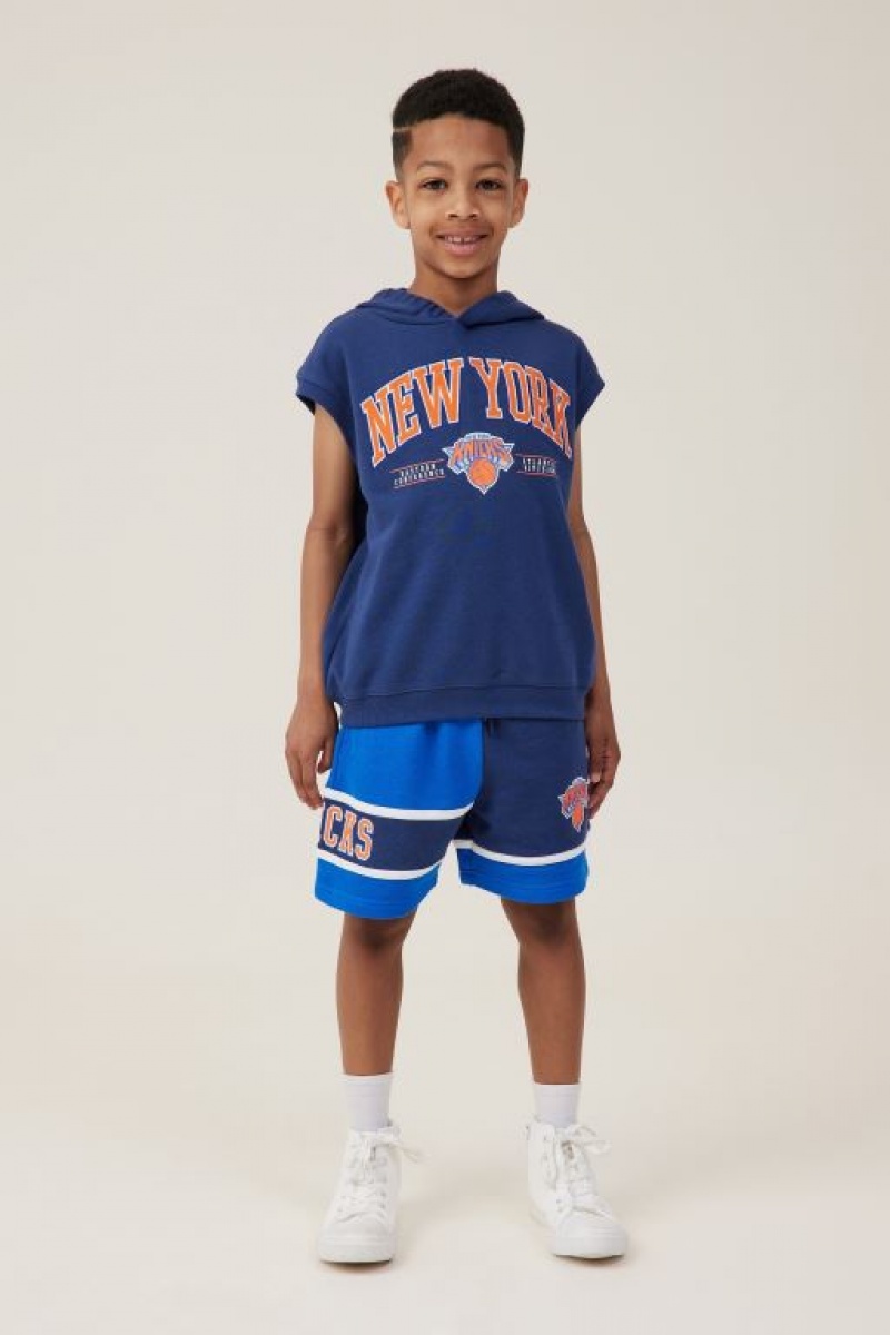 Cotton On License Fleece Boys' Shorts Blue | sVMgRhFIK67