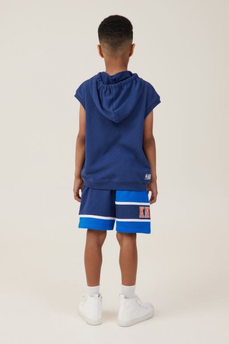 Cotton On License Fleece Boys' Shorts Blue | sVMgRhFIK67