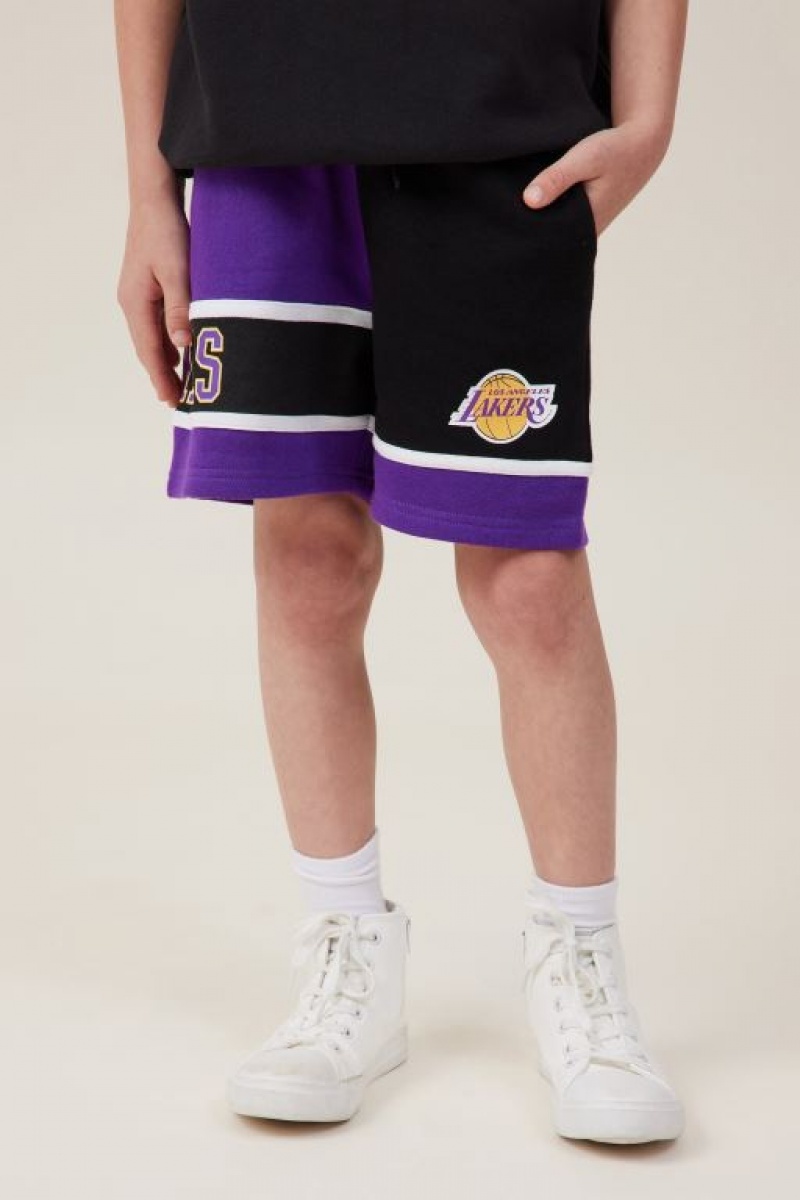 Cotton On License Fleece Boys' Shorts Purple | fmrJWiX4wU5