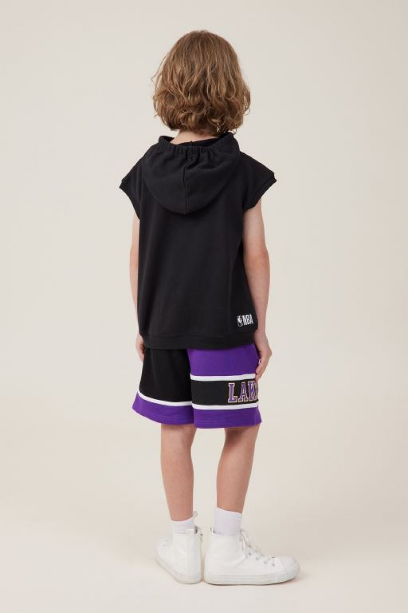 Cotton On License Fleece Boys' Shorts Purple | fmrJWiX4wU5