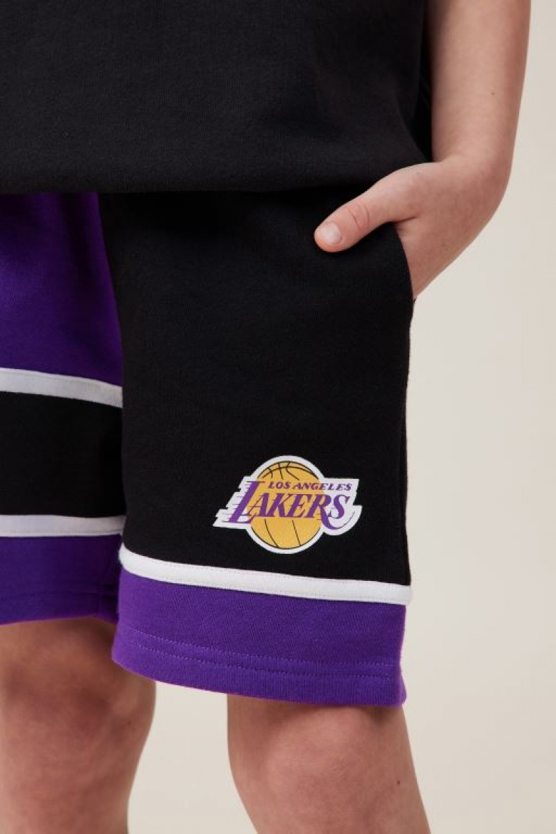 Cotton On License Fleece Boys' Shorts Purple | fmrJWiX4wU5