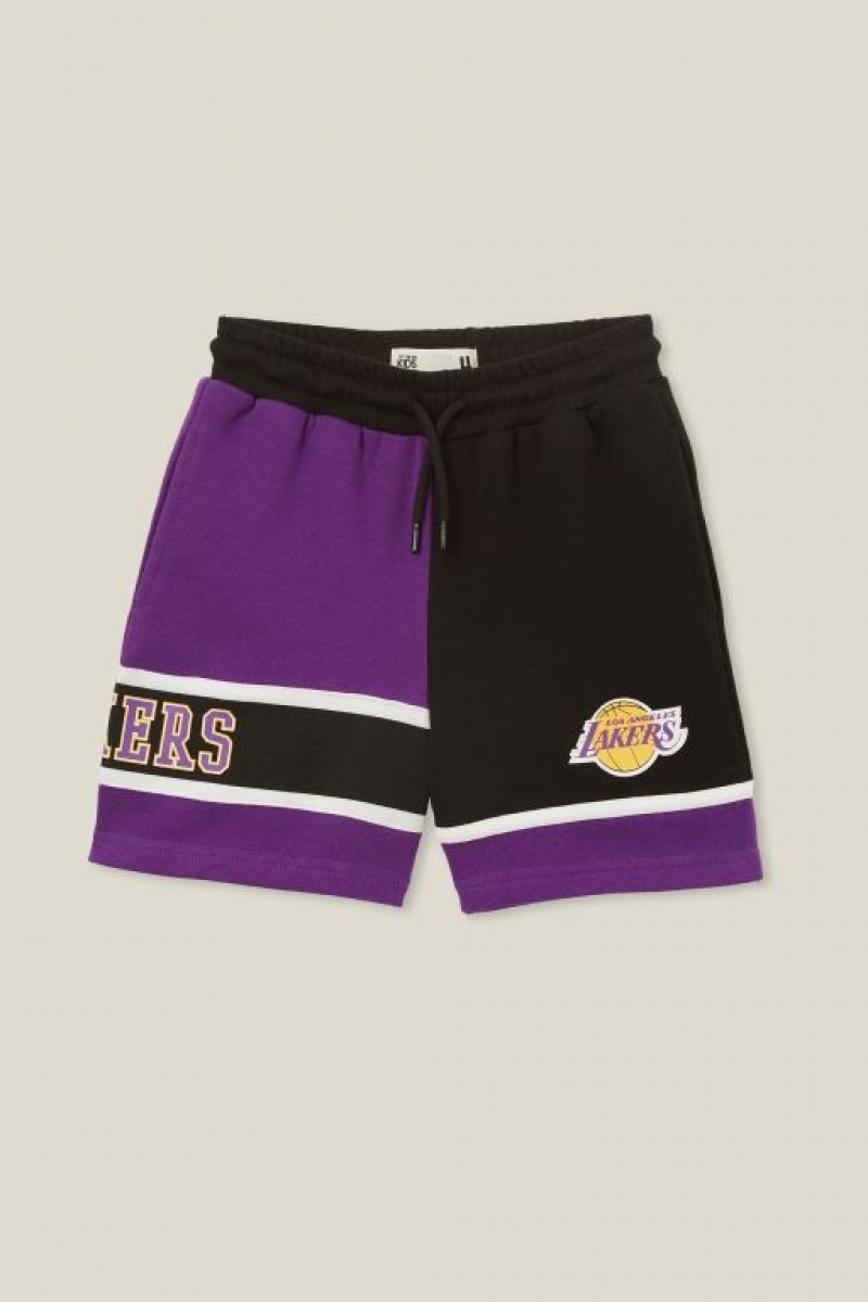 Cotton On License Fleece Boys' Shorts Purple | fmrJWiX4wU5