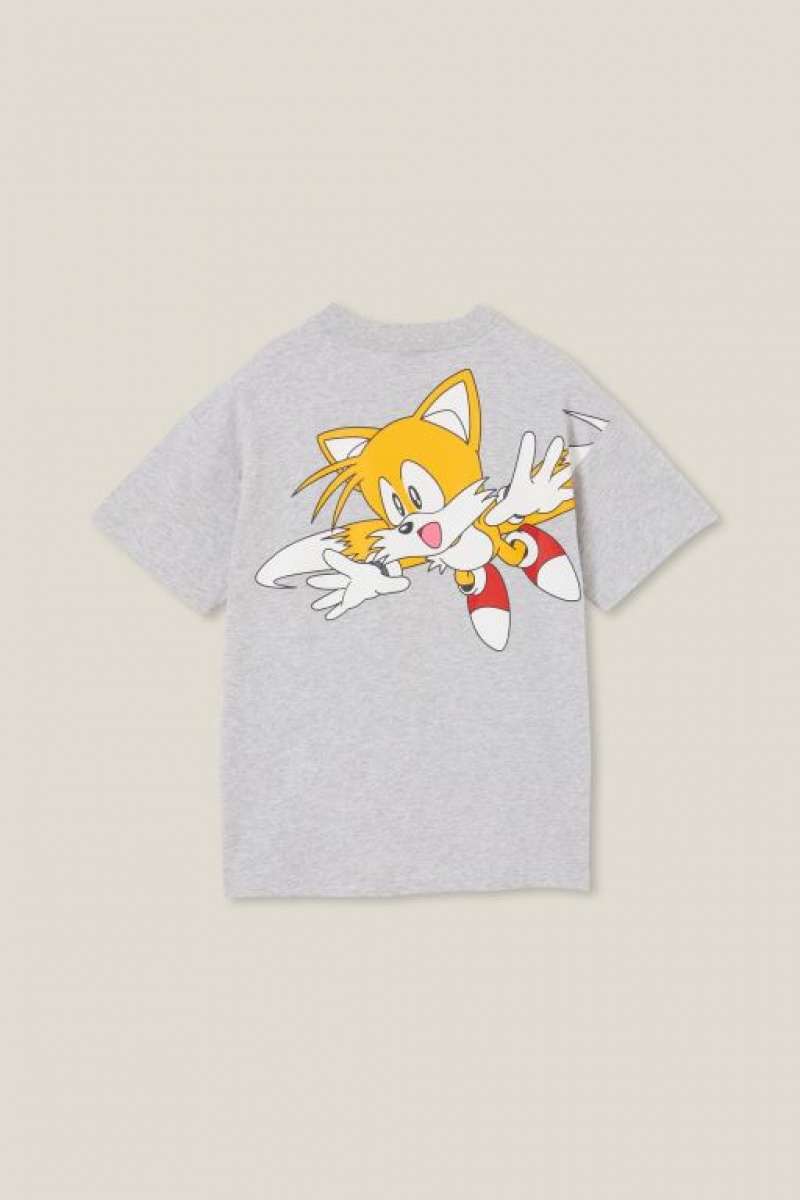 Cotton On License Quinn Short Sleeve Boys' T Shirts Grey | JmpmDunoJs1