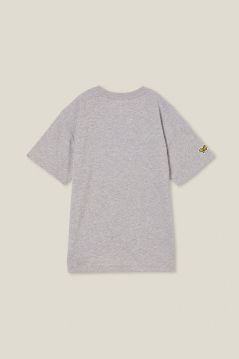 Cotton On License Quinn Short Sleeve Boys' T Shirts Grey | XyNBJEfEMZk