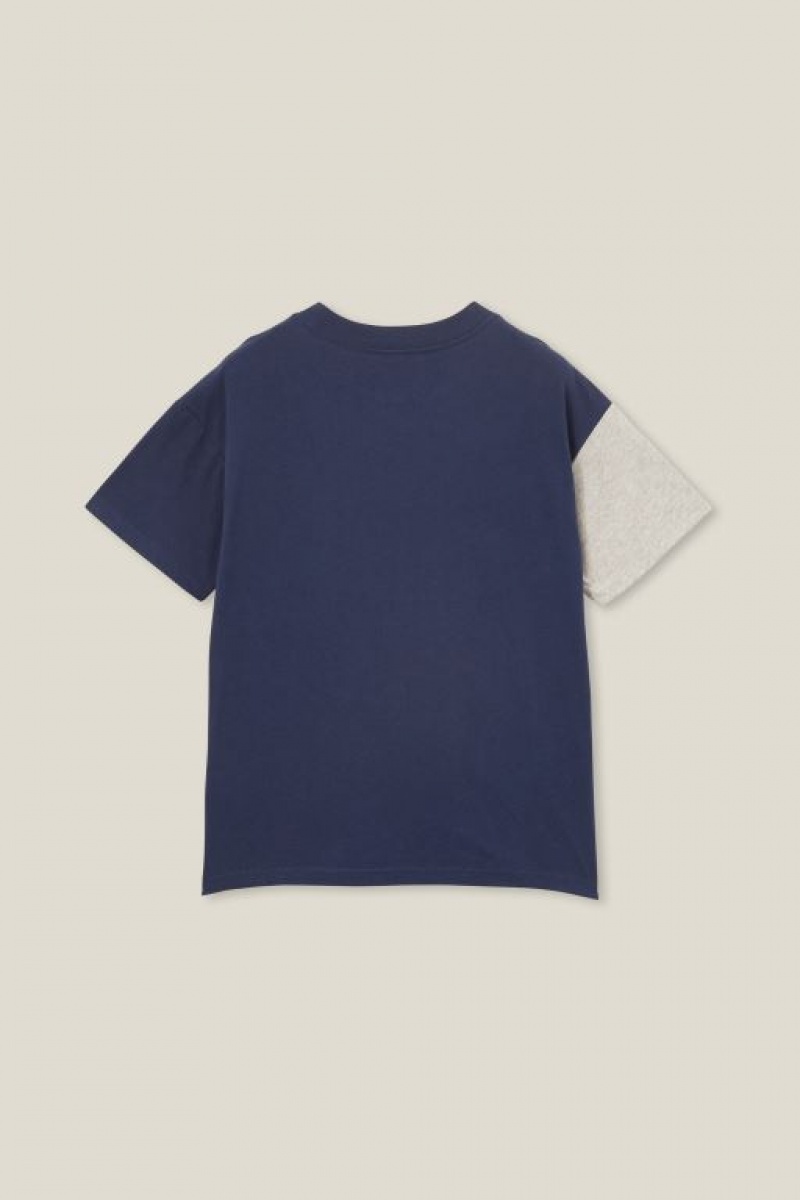 Cotton On License Quinn Short Sleeve Boys' T Shirts Blue | EpIiXldso2D