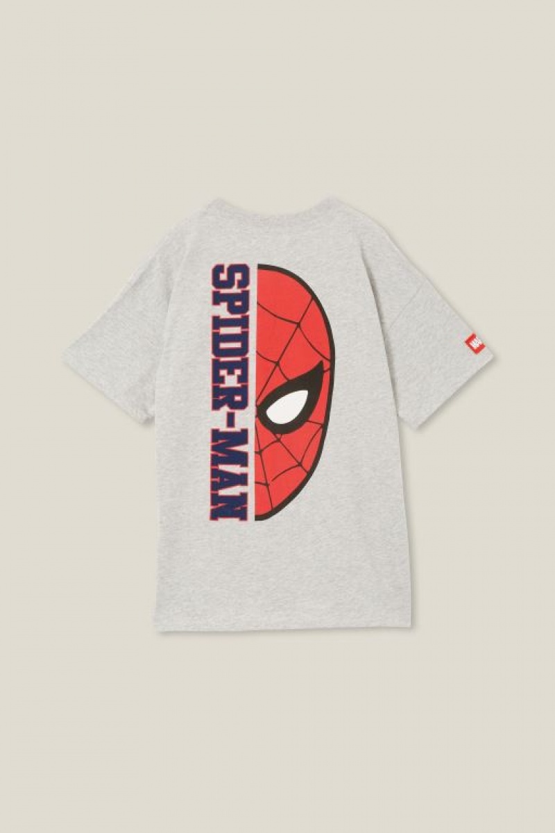 Cotton On License Quinn Short Sleeve Boys' T Shirts Grey | a4QCYhxFuRc